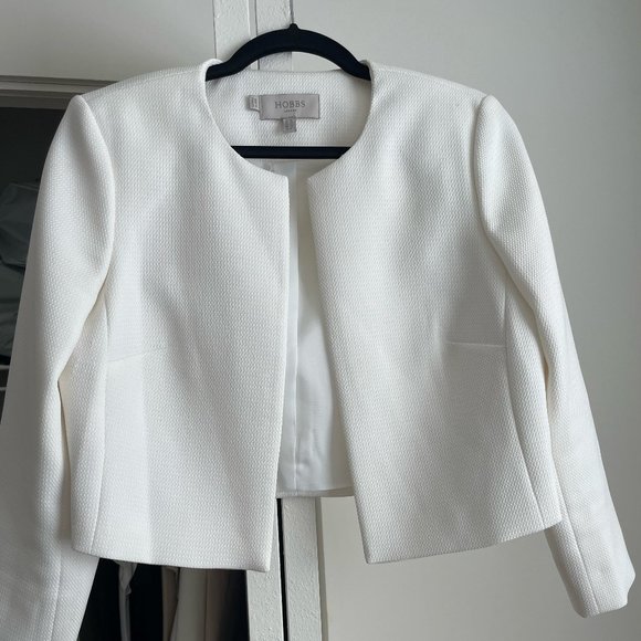 Hobbs - Jacket/Blazer - Ivory 8 - Picture 5 of 7